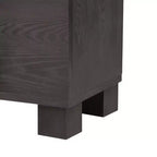 Aparador de madera con almacenamiento, estantes ajustables y tiradores dorados para comedor y sala de estar, color gris pardo