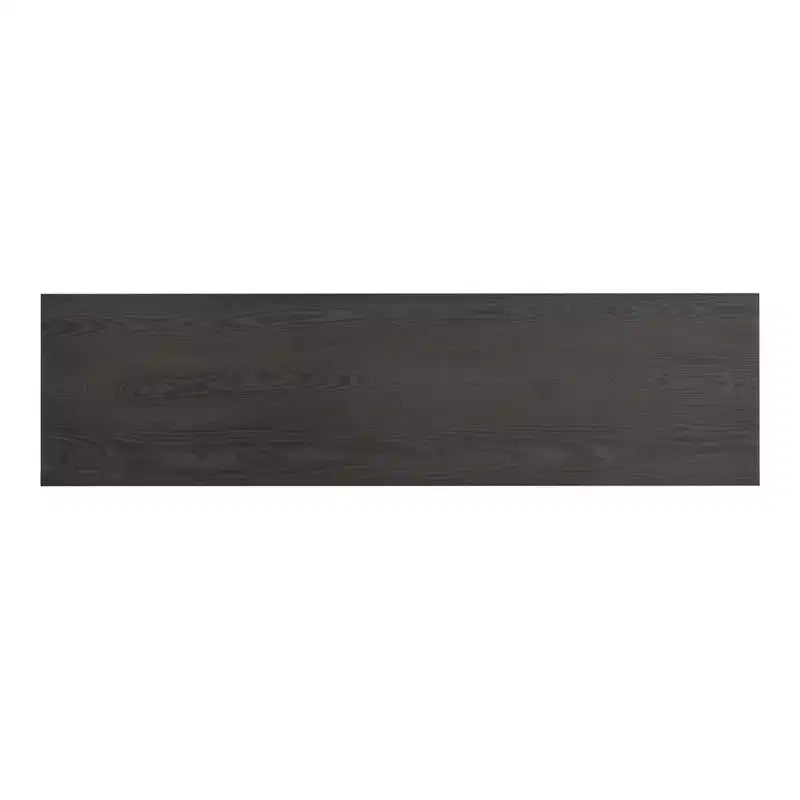 Aparador de madera con almacenamiento, estantes ajustables y tiradores dorados para comedor y sala de estar, color gris pardo