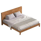 Cama King Weiss Clara con cabecero Nogal Ámbar