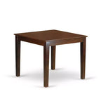 Mesa de comedor cuadrada y sillas Parson - Tela de lino - 36x36 pulgadas