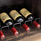 Mueble Bar para Vinos con Botellero Desmontable, Mueble para Vinos con Puerta de Malla, Mueble para Licores con Soporte para Copas, Barra de Café para el Hogar