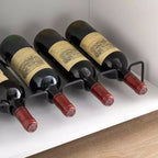 Mueble Bar para Vinos con Botellero Desmontable, Mueble para Vinos con Puerta de Malla, Mueble para Licores con Soporte para Copas, Barra de Café para el Hogar