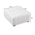 Luna Otomana Bouclé 44.5P X 35.5A X 18.5AL