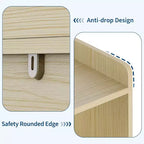 Organizador de almacenamiento de juguetes, estantería para niños, mueble de almacenamiento de juguetes, estantería para niños pequeños para habitación infantil, dormitorio, guardería, sala de estar