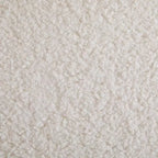 Sillón moderno de Boucle, marco de madera maciza, respaldo enrollado, tapicería suave y duradera, sala de estar, dormitorio, oficina