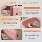 Sillas de comedor modernas tapizadas en chenilla con diseño de barril y estructura de madera, sillones decorativos para cocina, comedor o salón