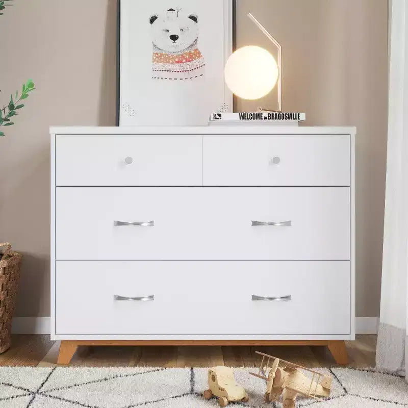 Child Craft SOHO 3 Drawer Dresser for Nursery or Bedroom, Plenty of Storage, Anti-Tip Kit Included to Prevent Tipping, Non-Toxic, Baby Safe Finish