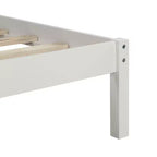 Base de cama Alvarez con cabecero y soporte de láminas de madera