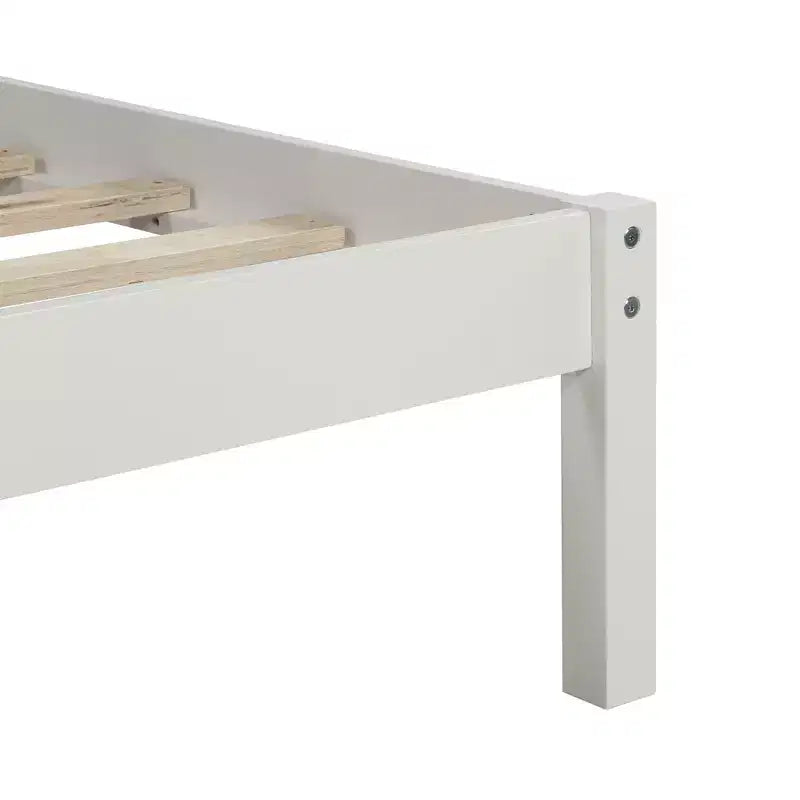 Base de cama Alvarez con cabecero y soporte de láminas de madera