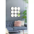 27.2 Inch Contemporary Minimalist Decorative Wall Mirror