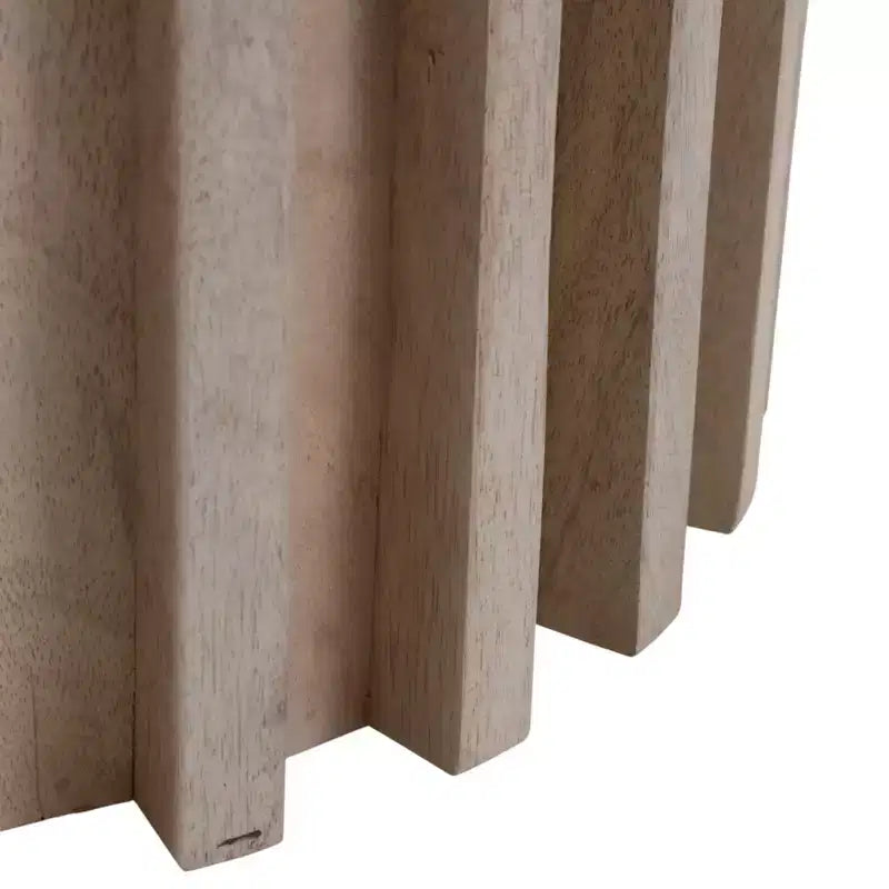 Mesa auxiliar o auxiliar decorativa de travertino para decoración del hogar - Mesa pequeña contemporánea para mesita de noche de dormitorio, mesa de bebidas de sala de estar - 25, Blanca