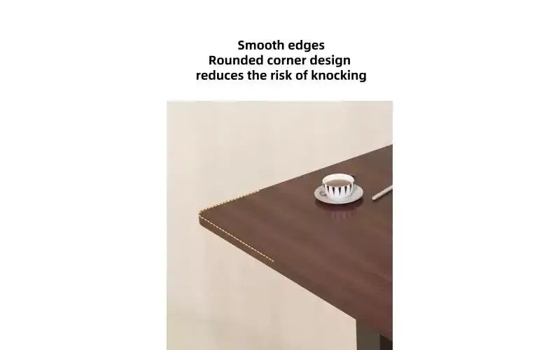 Mesita de Noche Plegable, Mesa Auxiliar Móvil con Ruedas para Portátil, Inclinable con Ruedas, Altura Ajustable, para Portátil, Cama, Mesa Auxiliar, Nogal