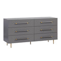 Trident 62 6-Drawer Dresser