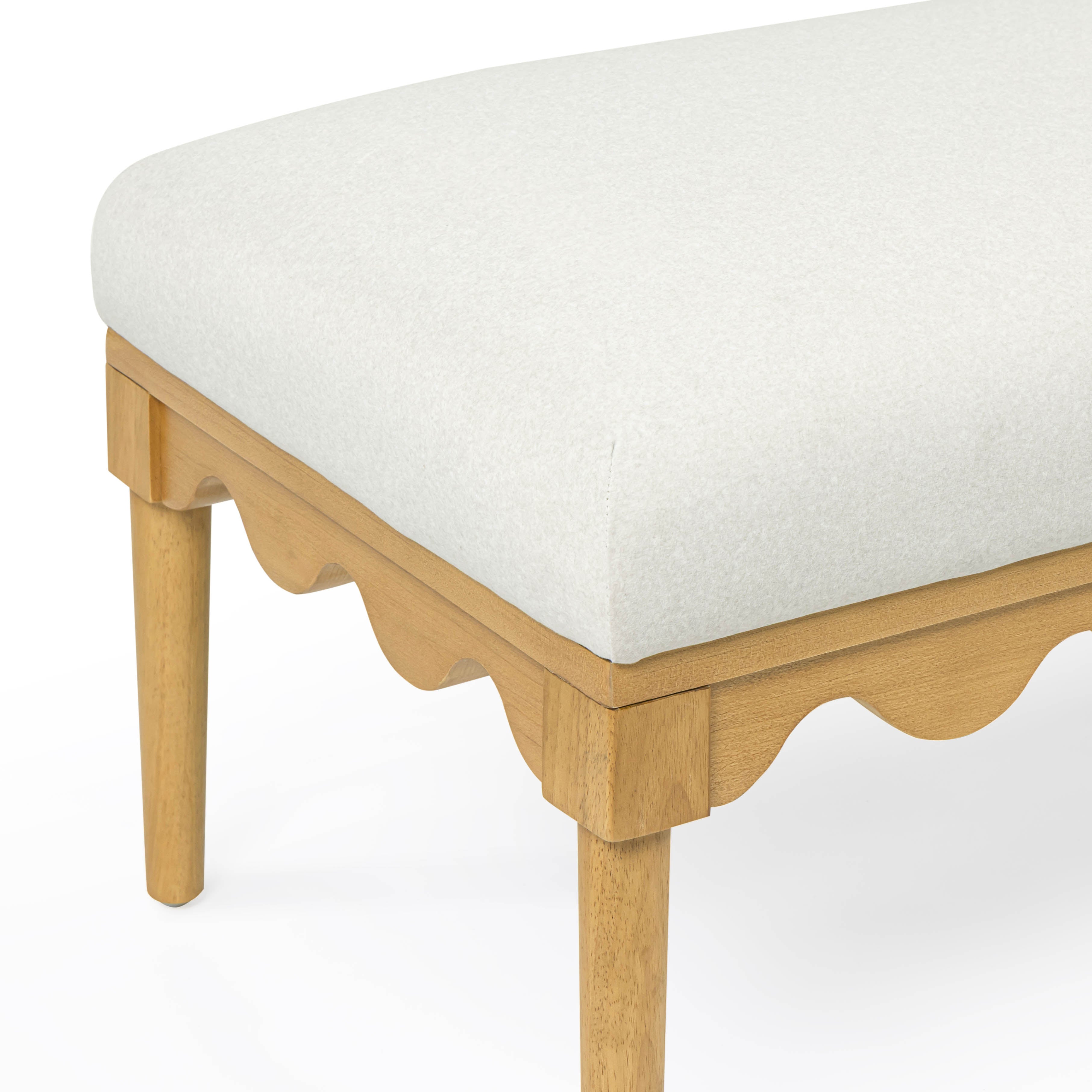 Oodle 56.5 Performance Vegan Mohair Bench