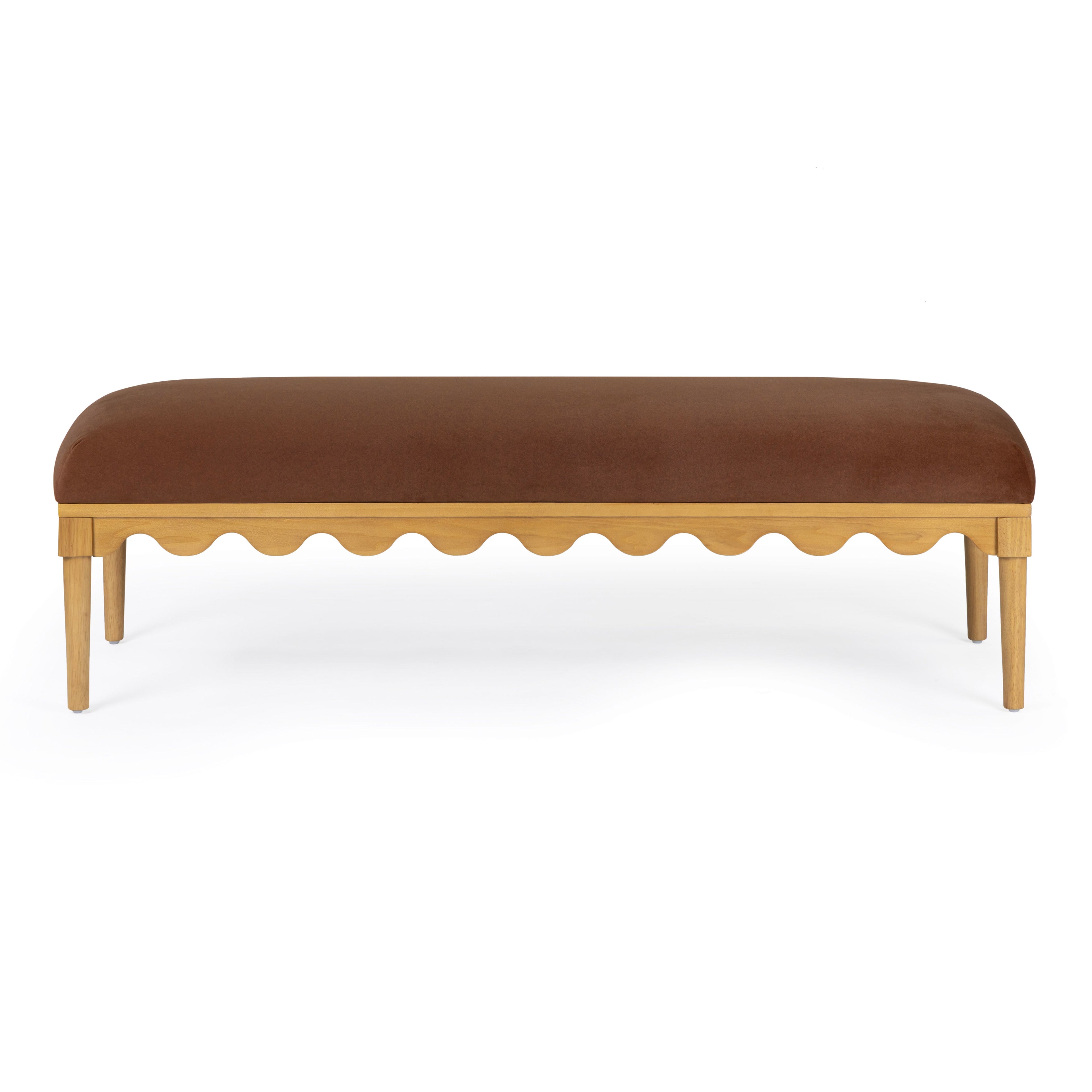 Oodle 56.5 Performance Vegan Mohair Bench