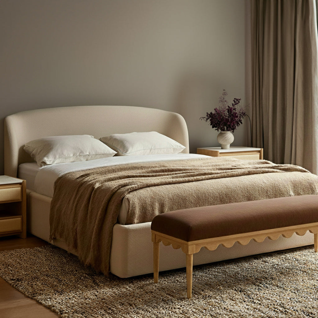 Oodle 56.5 Performance Vegan Mohair Bench
