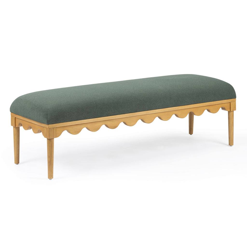 Oodle 56.5 Performance Vegan Mohair Bench