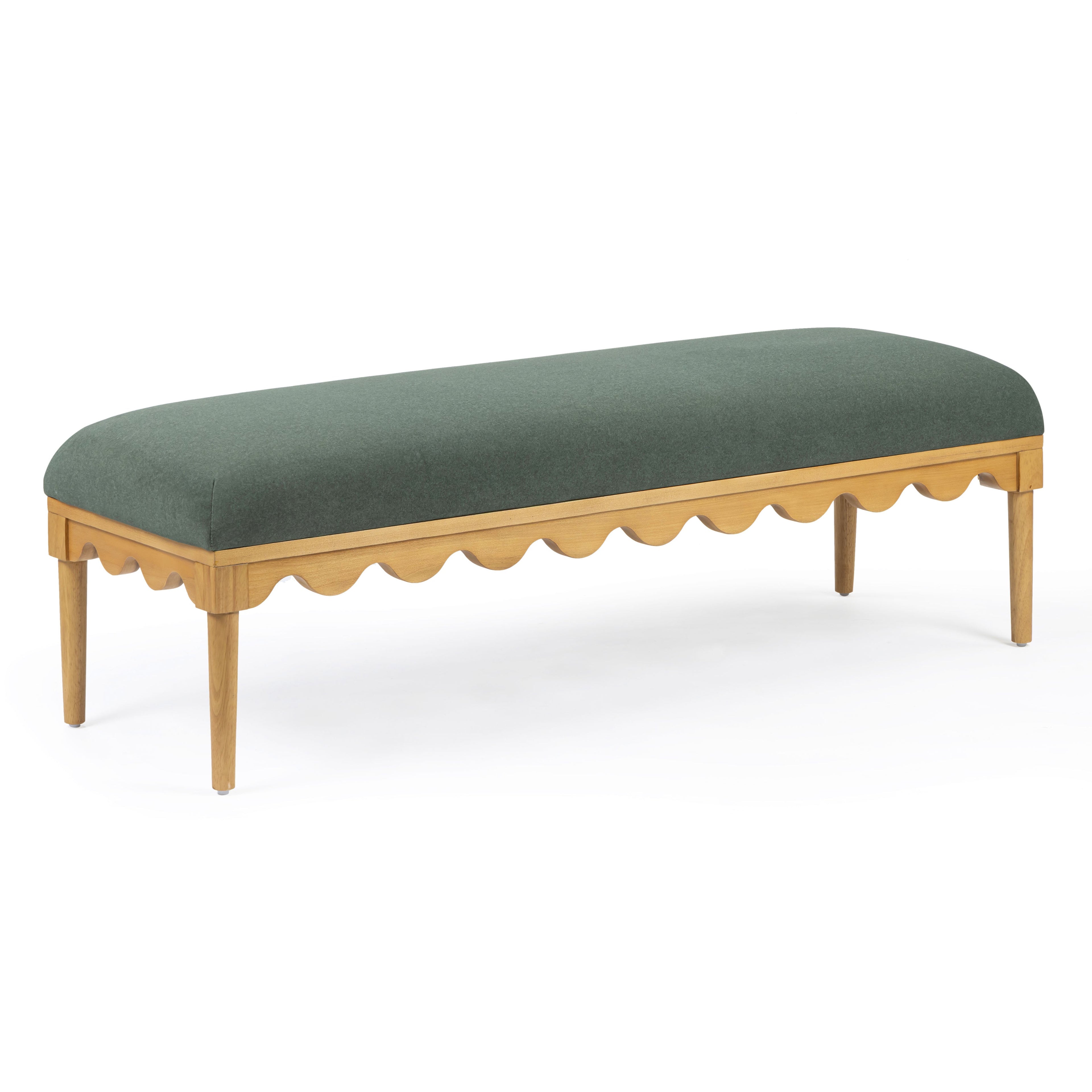 Oodle 56.5 Performance Vegan Mohair Bench