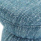 Tomlin Ruched Performance Fabric Game Ottoman
