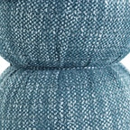 Tomlin Ruched Performance Fabric Game Ottoman