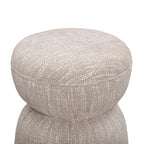 Tomlin Ruched Performance Fabric Game Ottoman