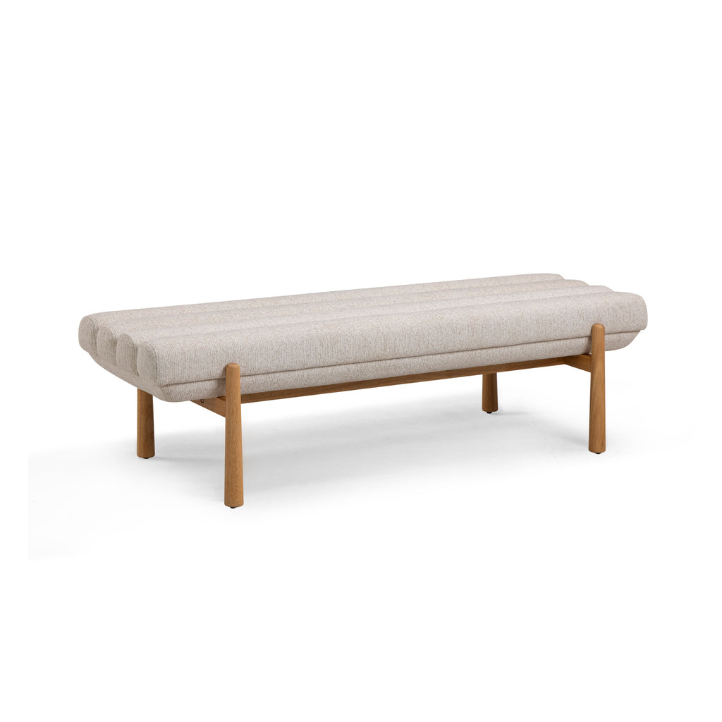 Julianna 56 Textured Performance Fabric Bench