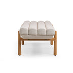 Julianna 56 Textured Performance Fabric Bench