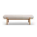 Julianna 56 Textured Performance Fabric Bench