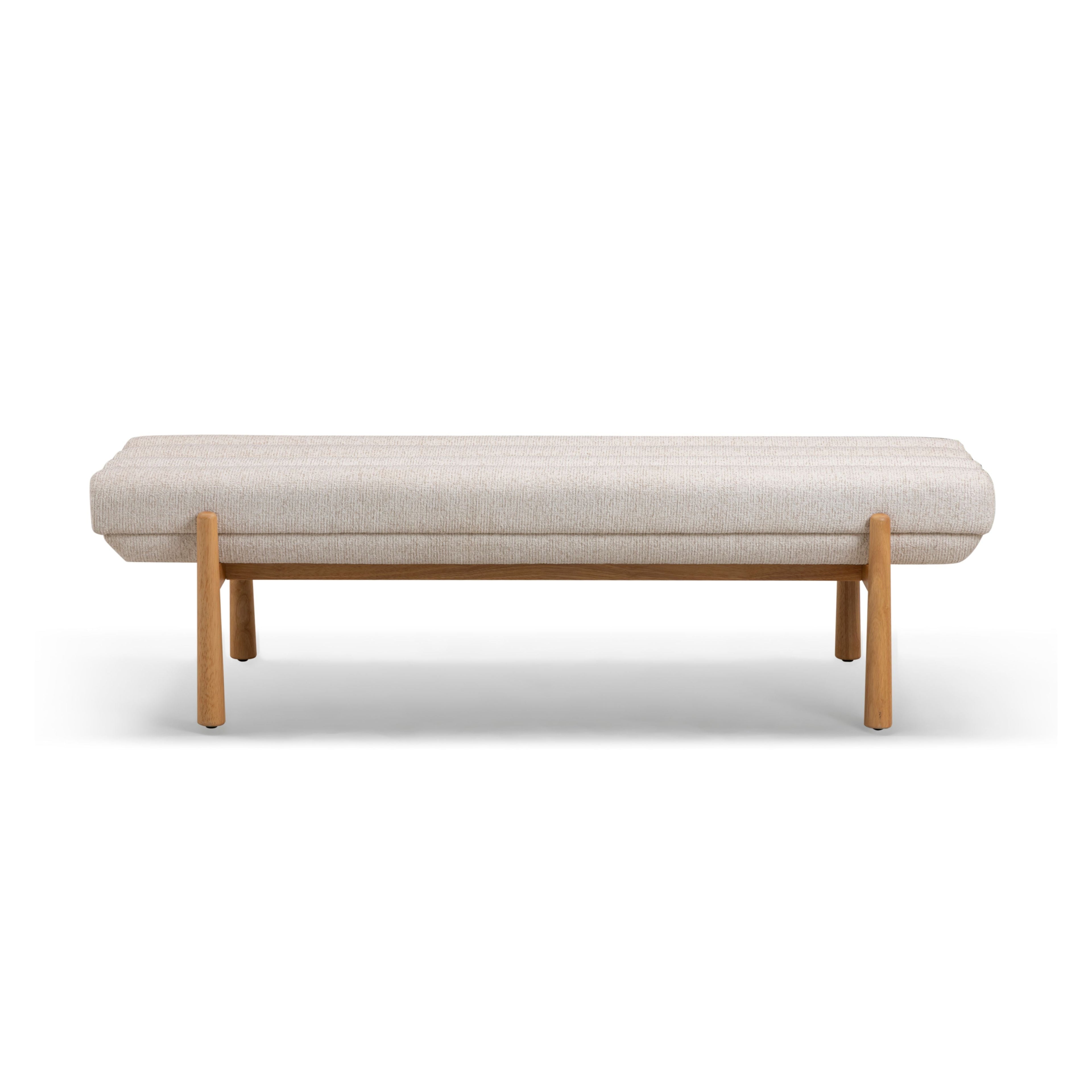 Julianna 56 Textured Performance Fabric Bench