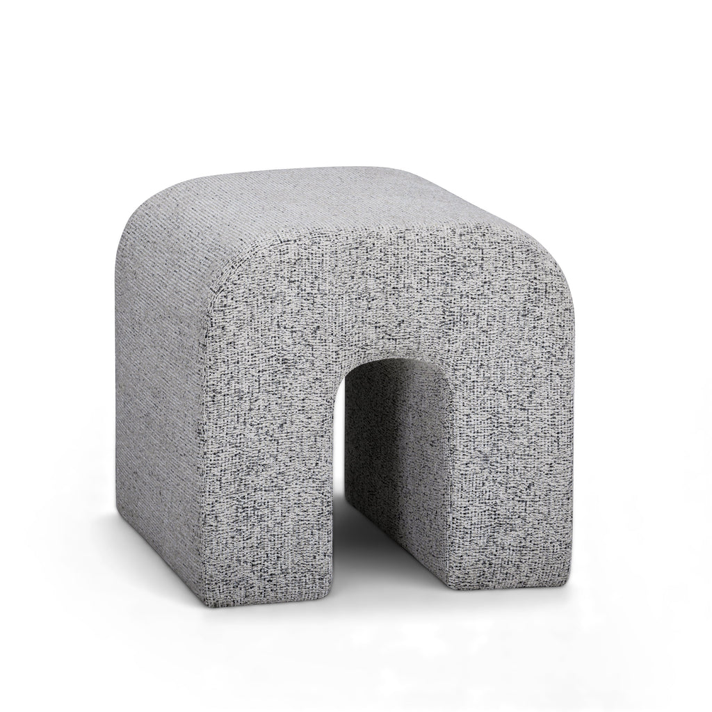 Desi Woven Performance Fabric Ottoman
