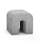 Desi Woven Performance Fabric Ottoman