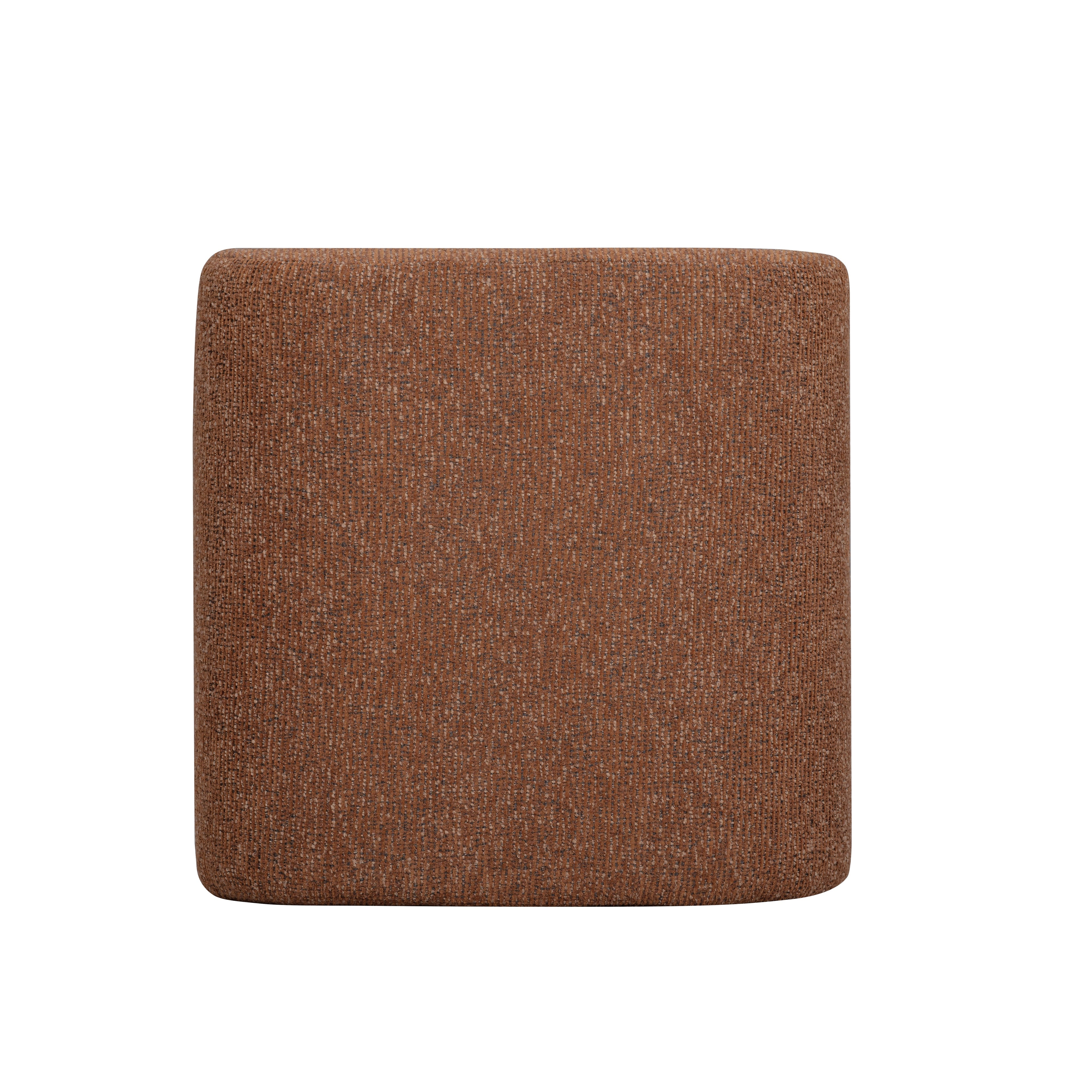 Desi Woven Performance Fabric Ottoman