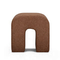 Desi Woven Performance Fabric Ottoman
