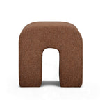 Desi Woven Performance Fabric Ottoman