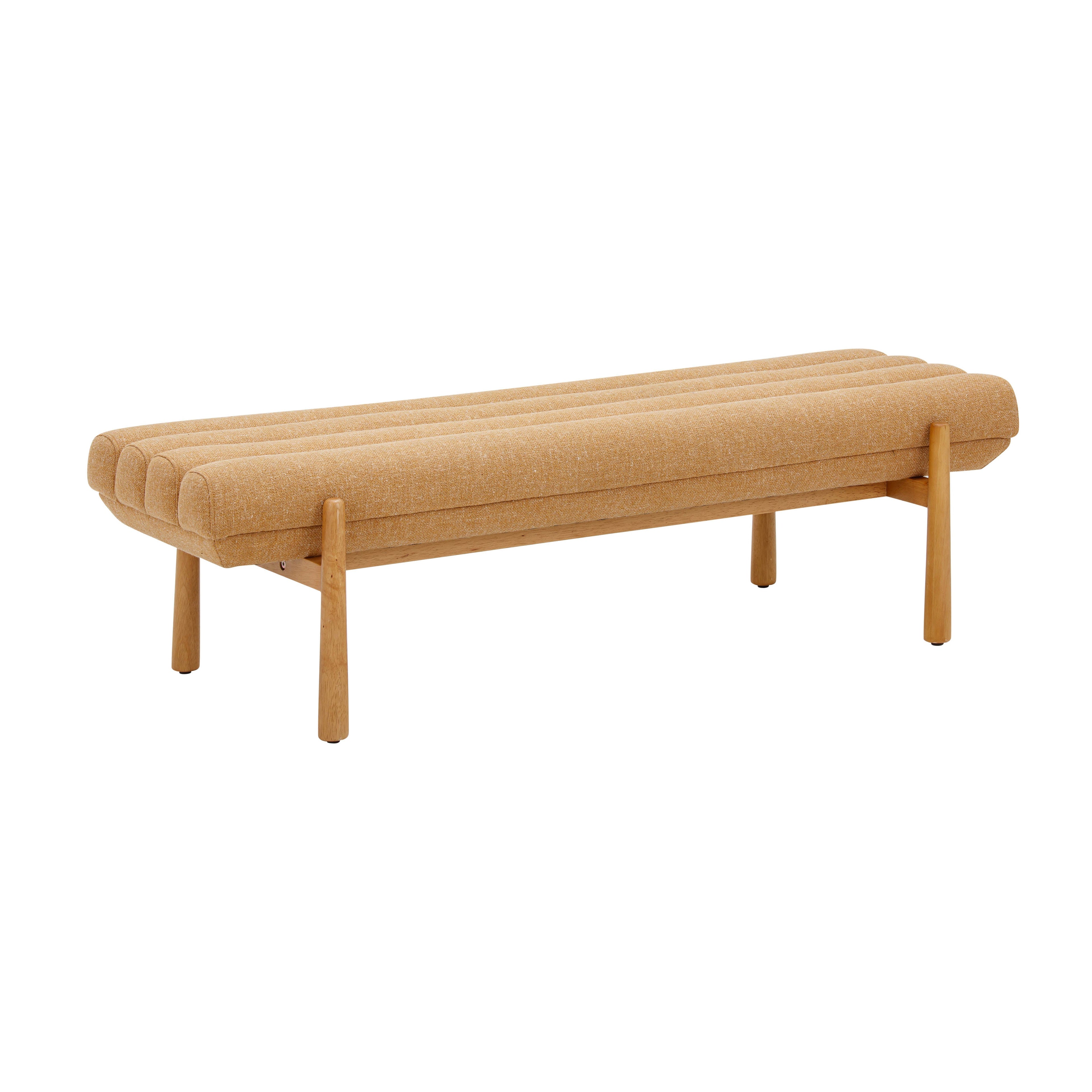 Julianna 56 Textured Performance Fabric Bench