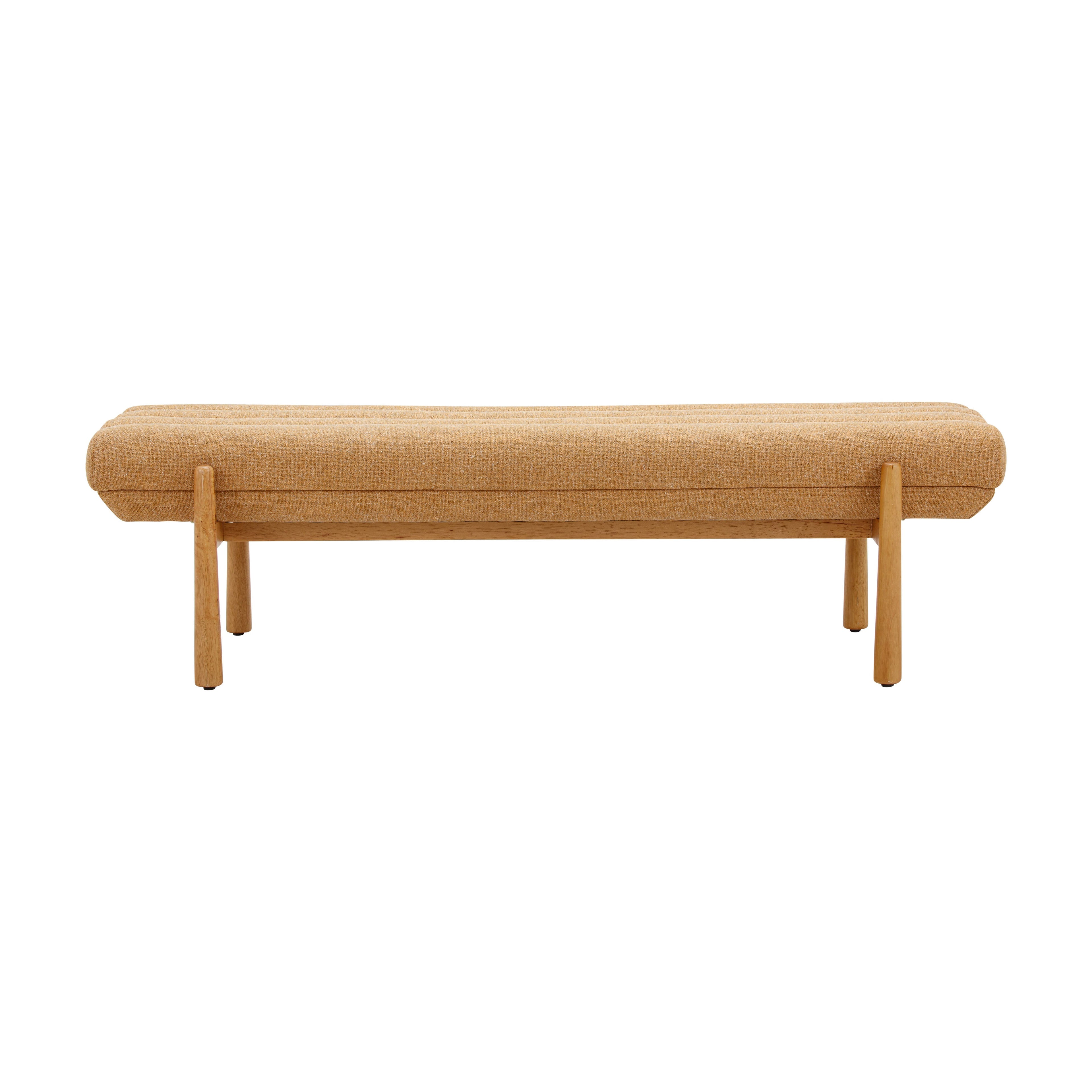 Julianna 56 Textured Performance Fabric Bench
