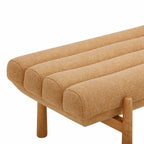 Julianna 56 Textured Performance Fabric Bench
