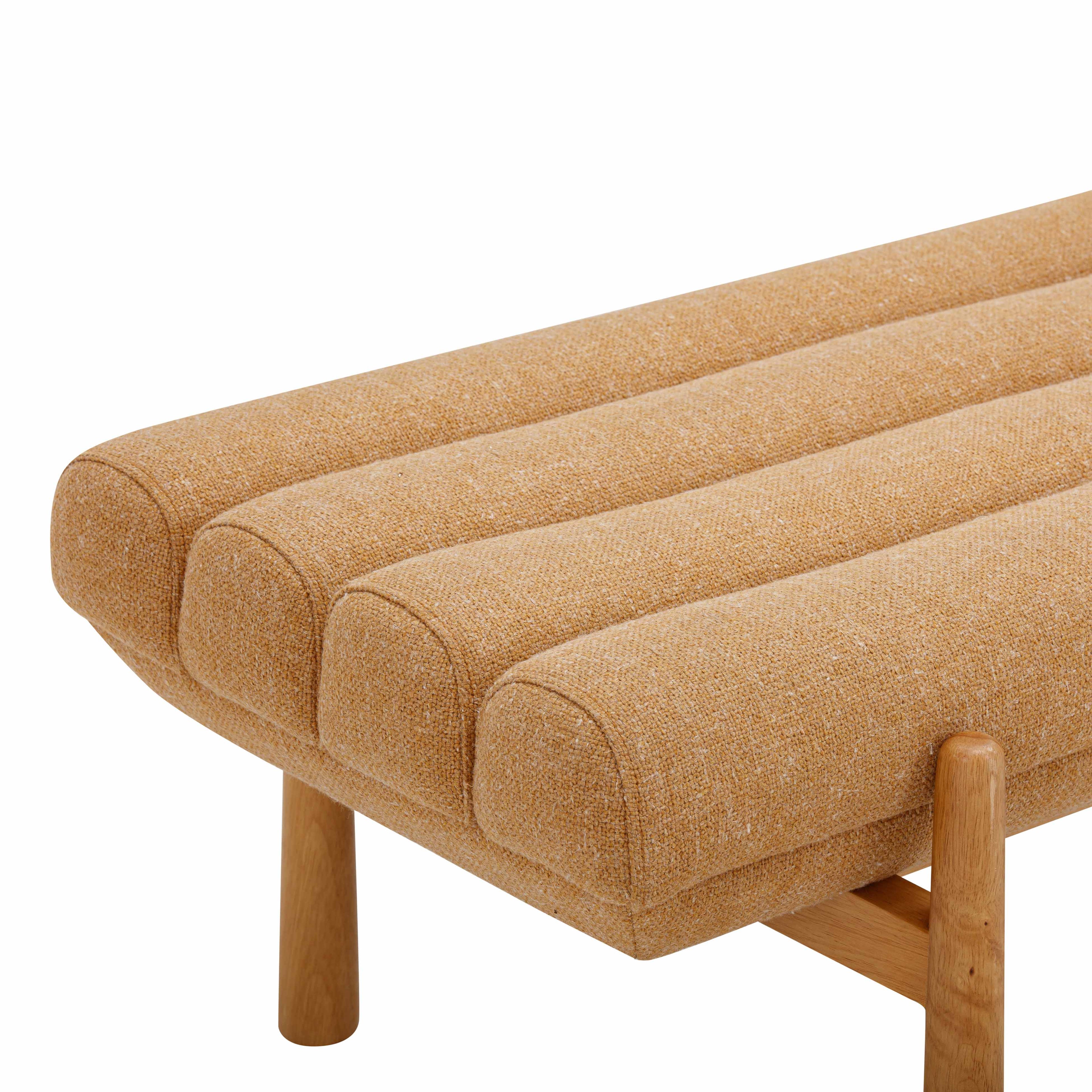 Julianna 56 Textured Performance Fabric Bench