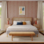 Julianna 56 Textured Performance Fabric Bench