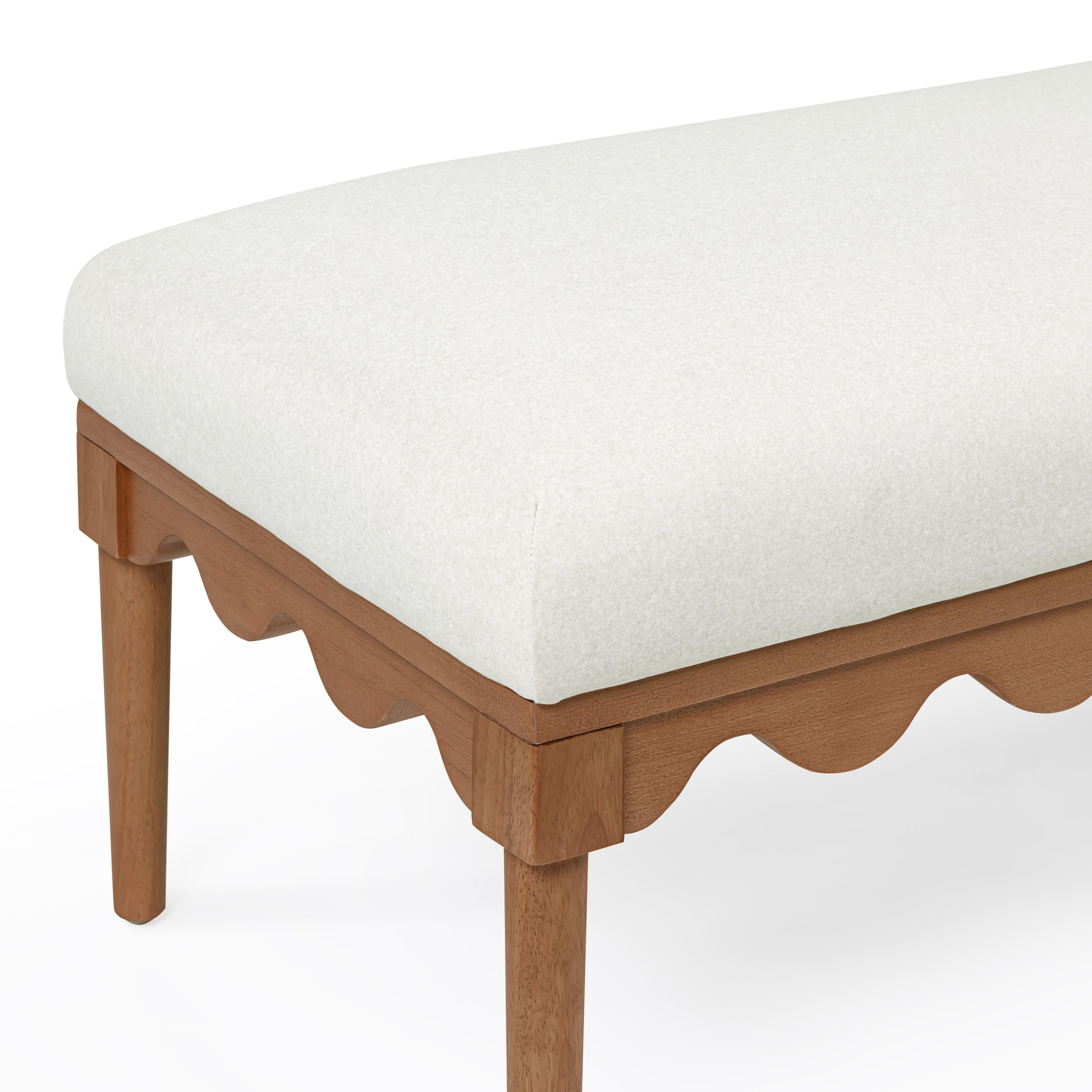 Oodle 56.5 Performance Vegan Mohair Bench