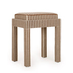 Kora Cotton Jute Contract-Grade Accent Stool
