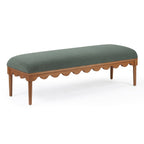 Oodle 56.5 Performance Vegan Mohair Bench