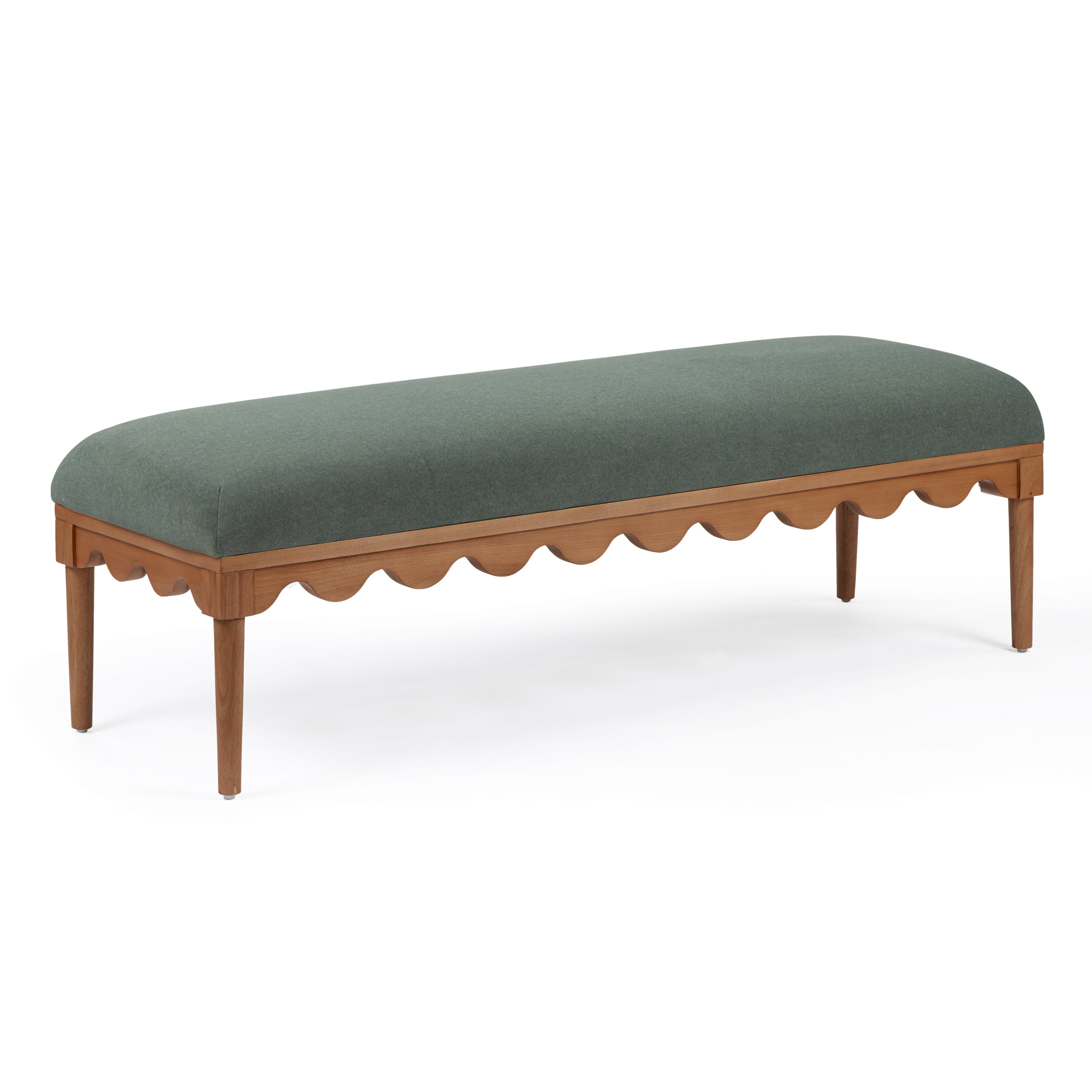 Oodle 56.5 Performance Vegan Mohair Bench