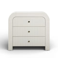 Hump 38 Arched 3-Drawer Bedside Chest