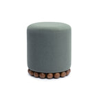 Dex Performance Vegan Mohair Ottoman