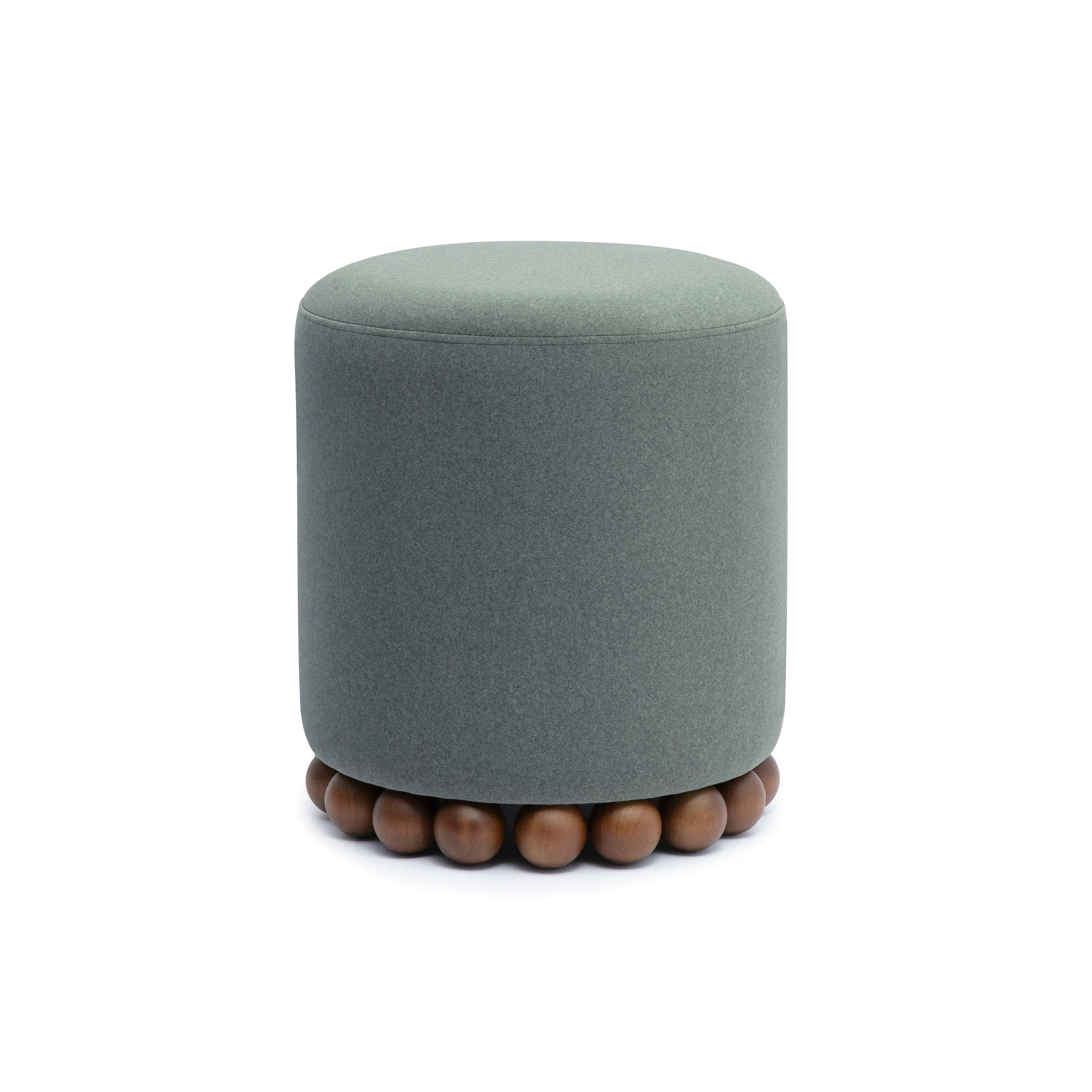 Dex Performance Vegan Mohair Ottoman