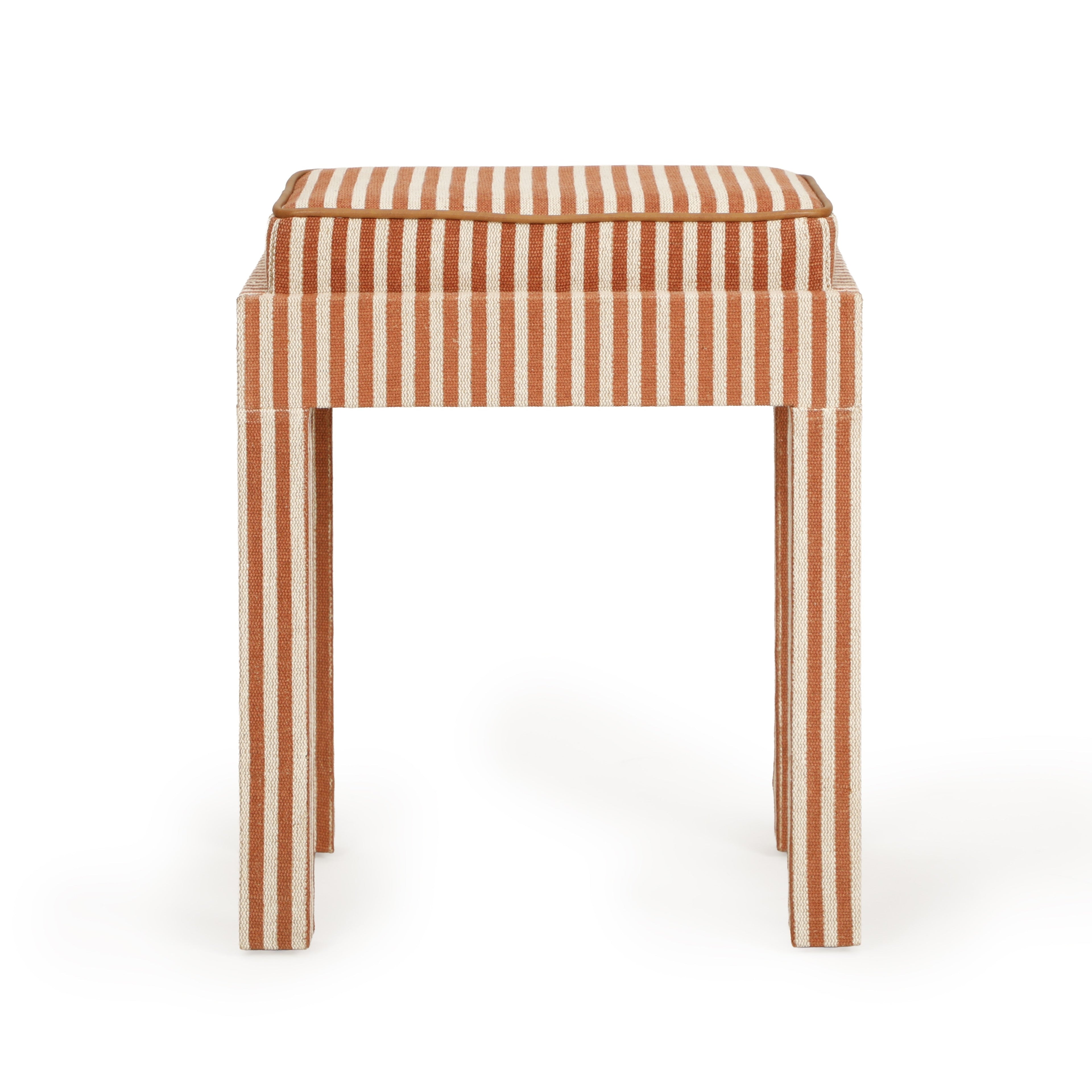 Kora Cotton Jute Contract-Grade Accent Stool