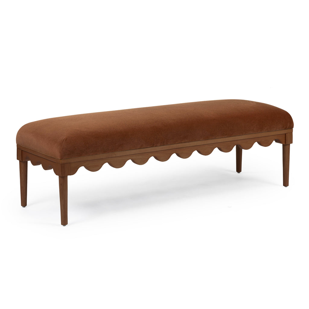 Oodle 56.5 Performance Vegan Mohair Bench