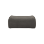 Zenith Contract-Grade Upcycled Fabric Ottoman