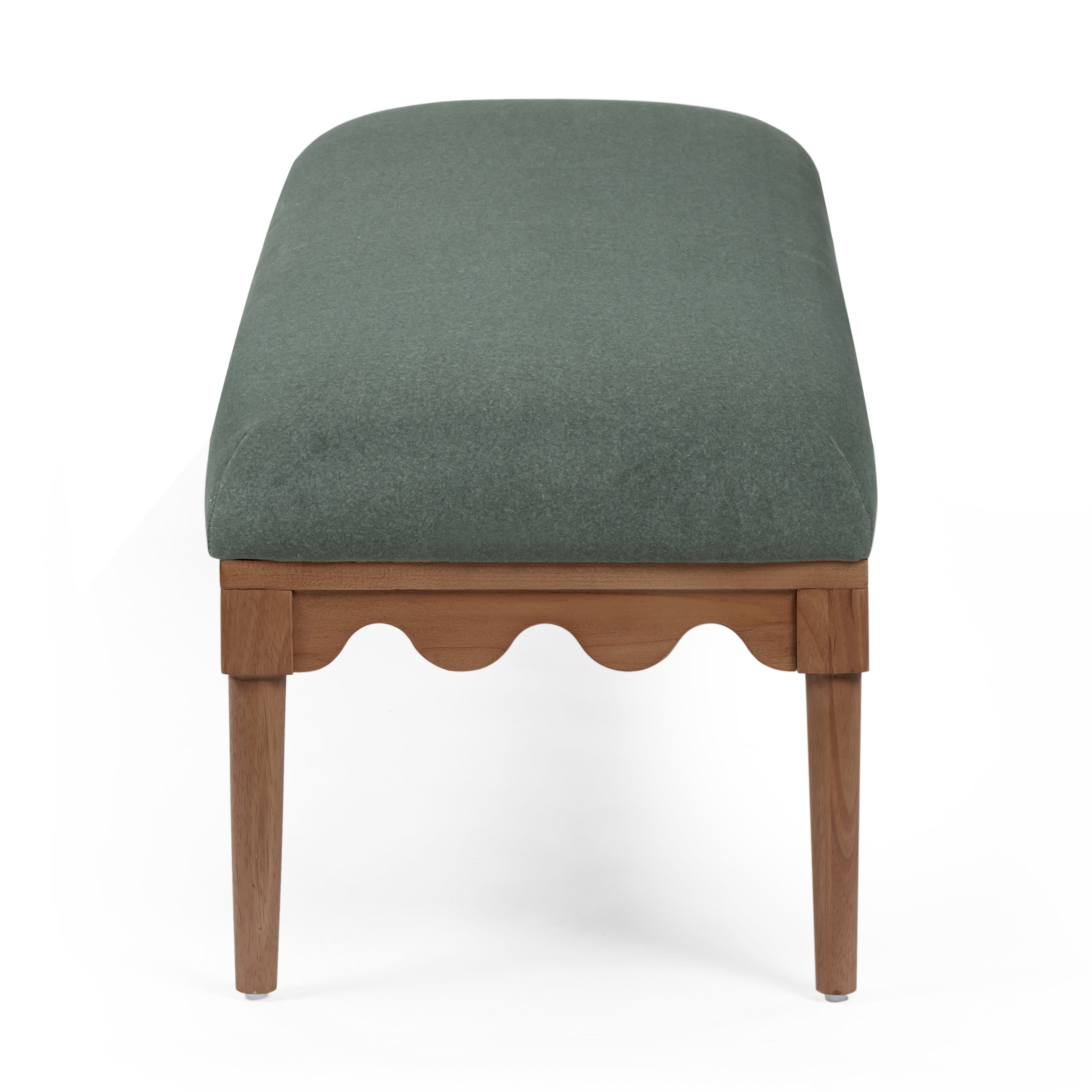 Oodle 56.5 Performance Vegan Mohair Bench